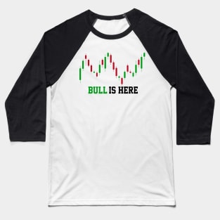 Bull Day trader in Stock Market Baseball T-Shirt